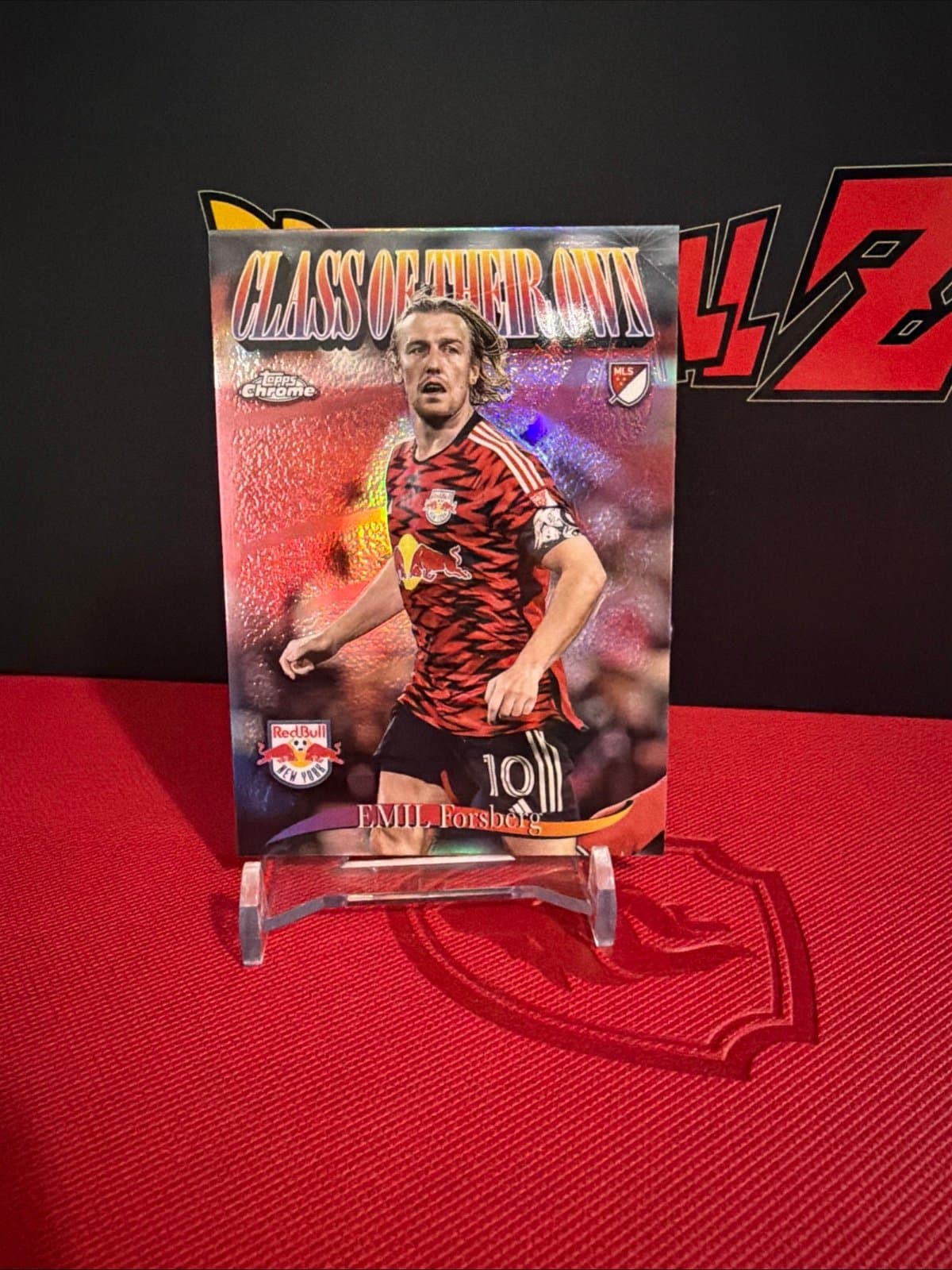 Emil Forsberg 2025 Topps Chrome MLS Class Of Their Own New York Red Bulls - Thumbnail 2