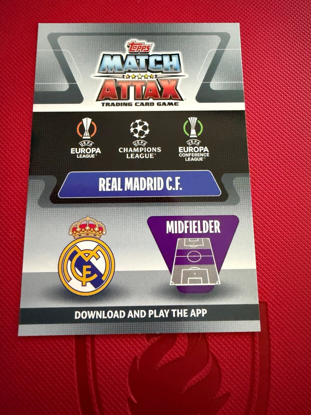 2021-22 Topps Match Attax UCL Extra Man of the Match Casemiro #MOTM13 - Thumbnail 2