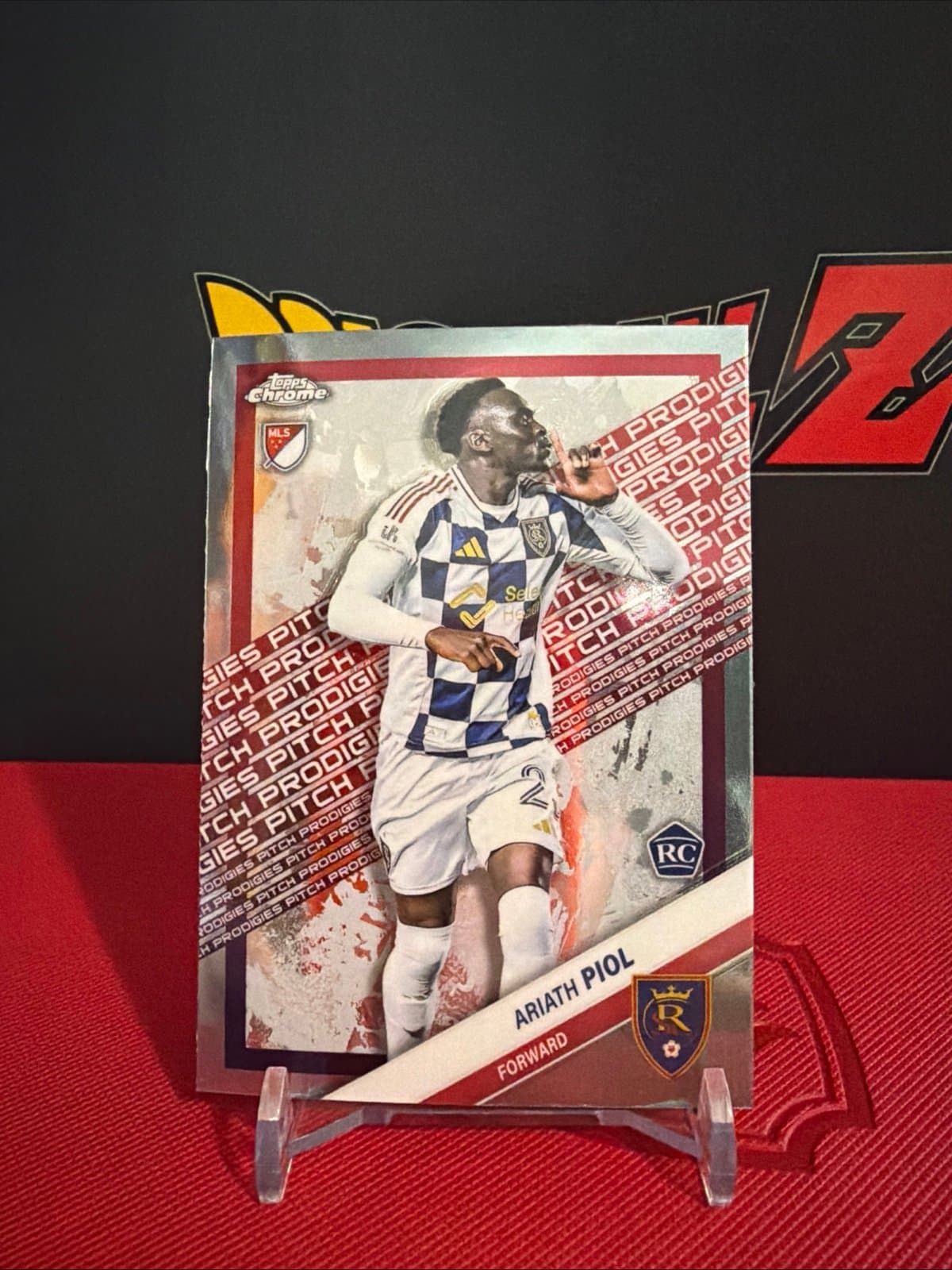 2025 Topps Chrome MLS Pitch Prodigies #194 Ariath Piol RC - Thumbnail 2