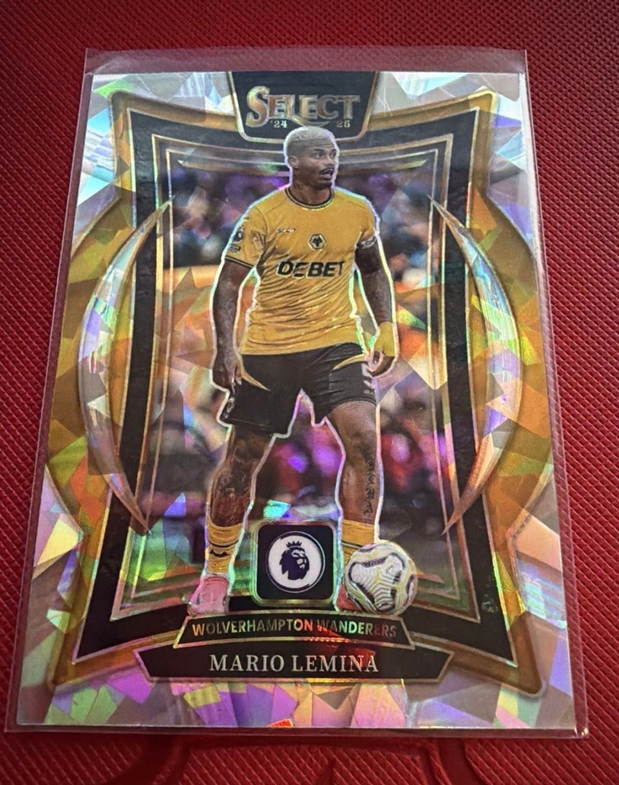 2024-25 Panini Select Premier League - Terrace Mario Lemina #30 Silver Mojo - Image 1