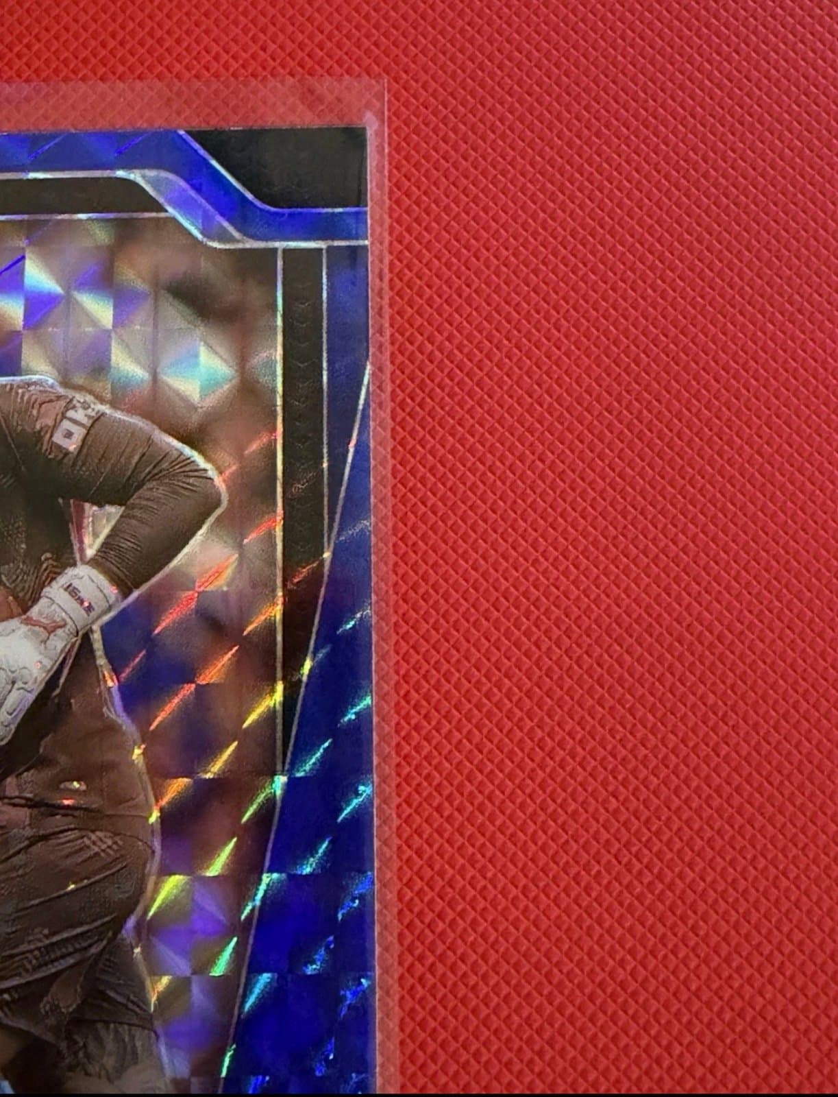 2024-25 Panini prizm soccer ederson Blue Mosaic Parallel - Thumbnail 3