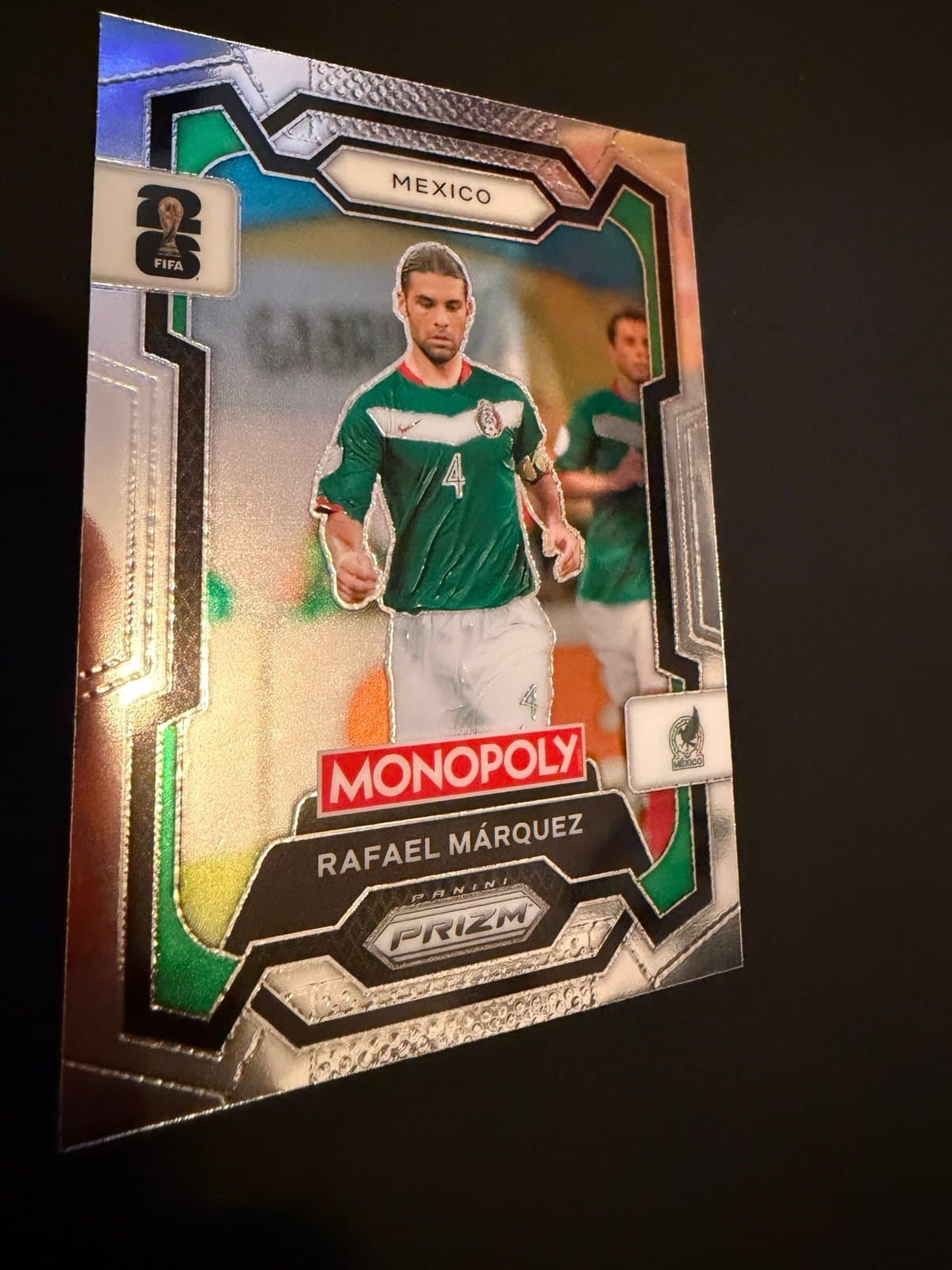 2026 Panini Prizm Monopoly FIFA World Cup Rafael Marquez Card #57 Mexico - Thumbnail 2