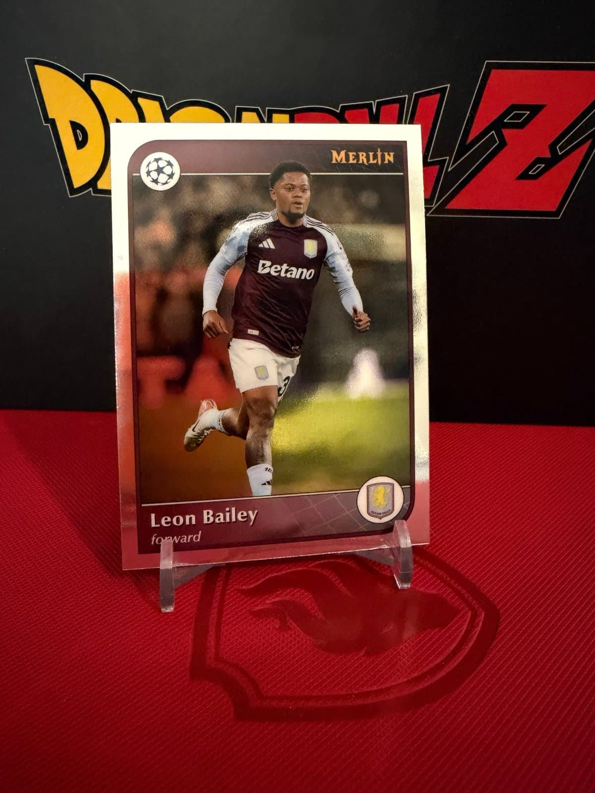 2024-25 Topps Merlin UEFA Club Competitions #31 Leon Bailey Aston Villa - Thumbnail 2