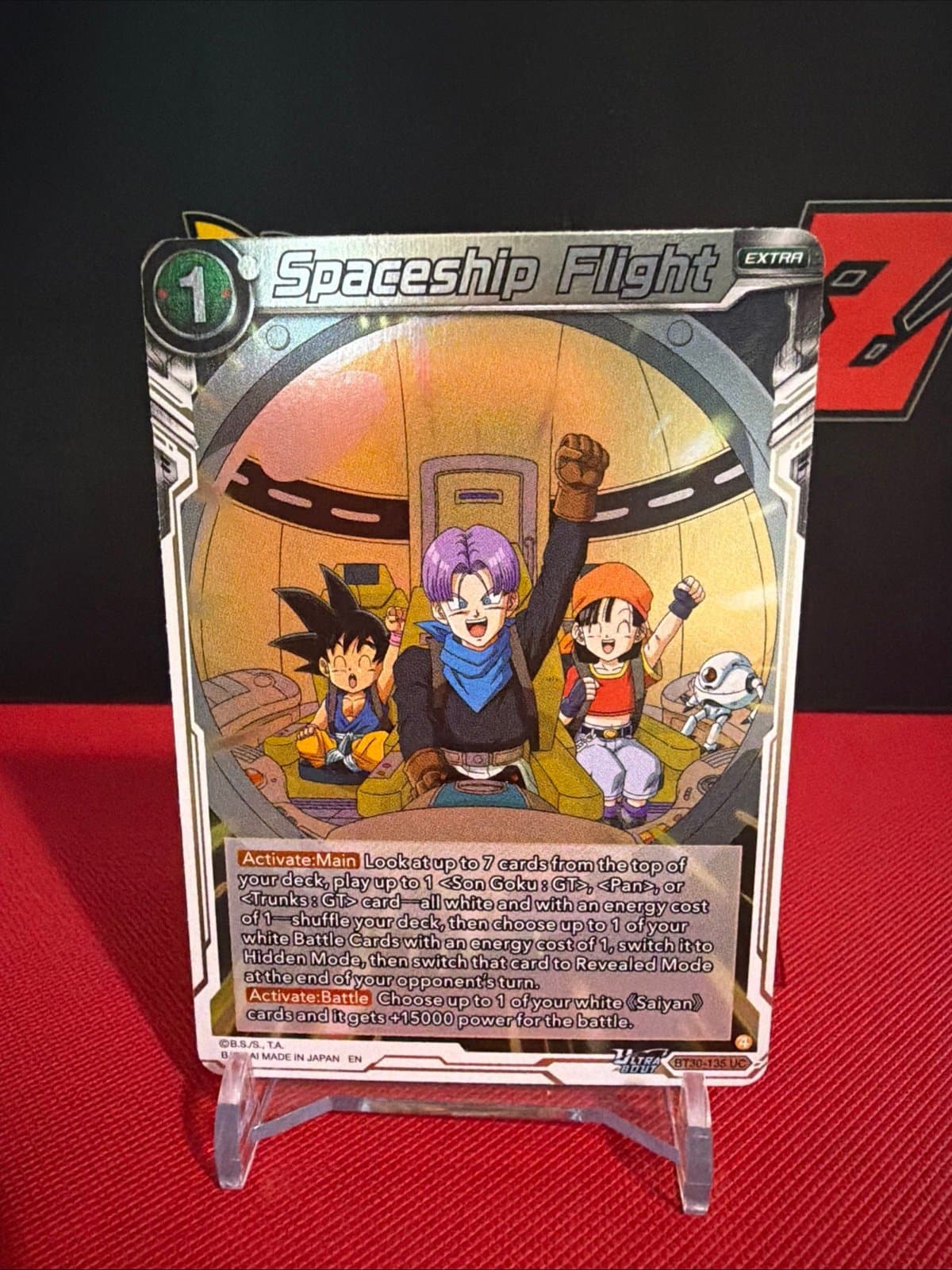 Spaceship Flight BT30-135 Foil Dragon Ball Super Three Glorious Fighters - Image 1