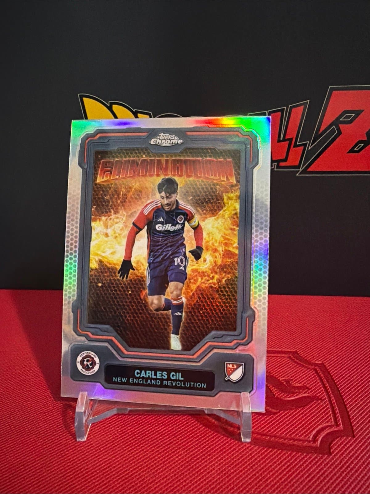 2025 Topps Chrome MLS #EL-15 Carles Gil Elimination - Thumbnail 2
