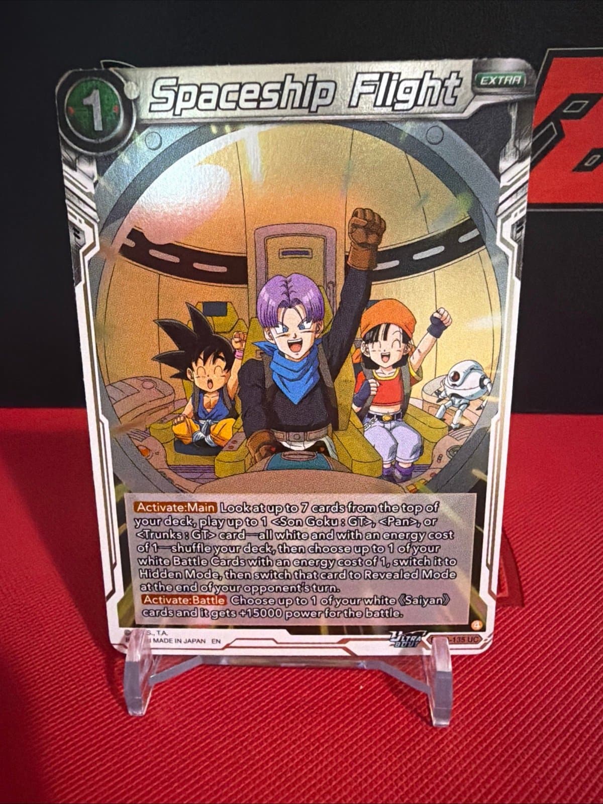 Spaceship Flight BT30-135 Foil Dragon Ball Super Three Glorious Fighters - Thumbnail 2