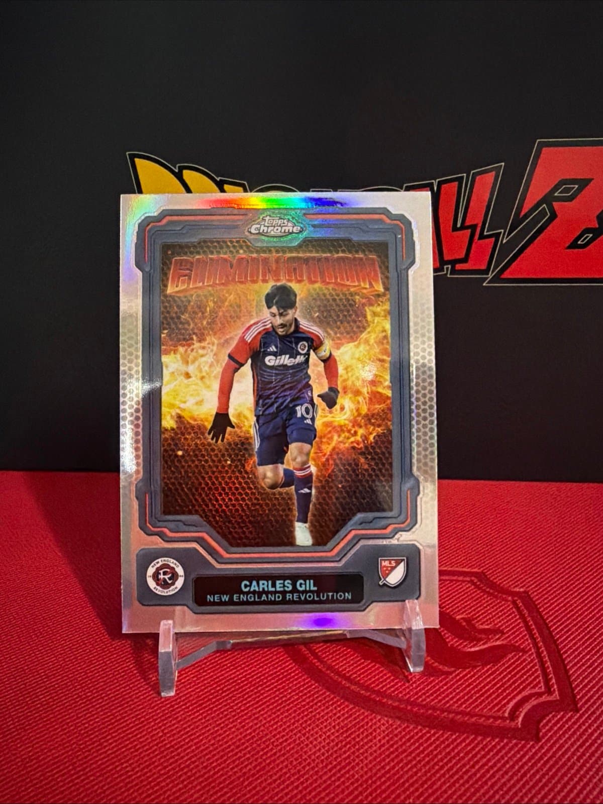 2025 Topps Chrome MLS #EL-15 Carles Gil Elimination