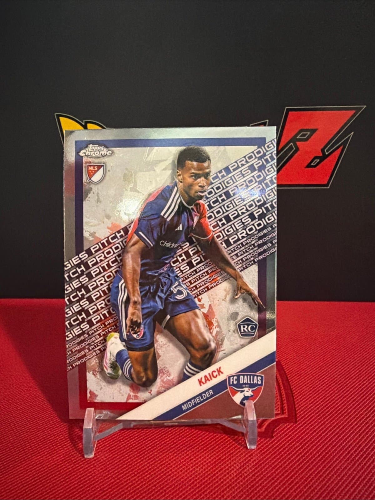 2025 Topps Chrome MLS Pitch Prodigies #200 Kaick - FC Dallas RC - Thumbnail 2