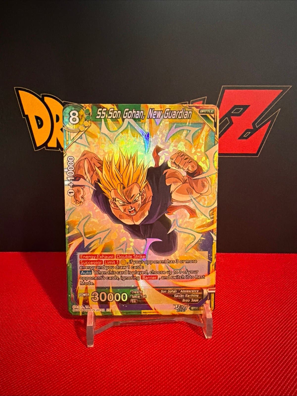 DBS BT30-137 SR SS Son Gohan, New Guardian Three Glorious Fighters Masters - Image 1