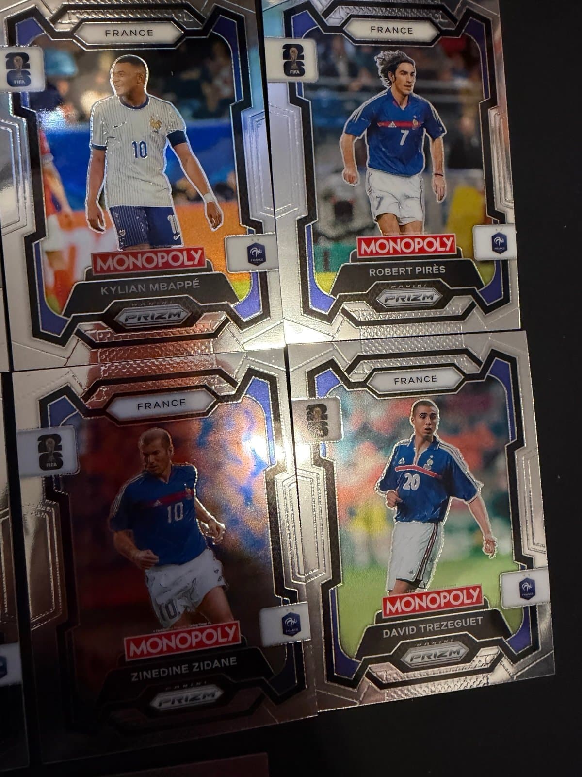 2026 Fifa World cup panini Prizm monopoly FRANCE LOT - Thumbnail 3