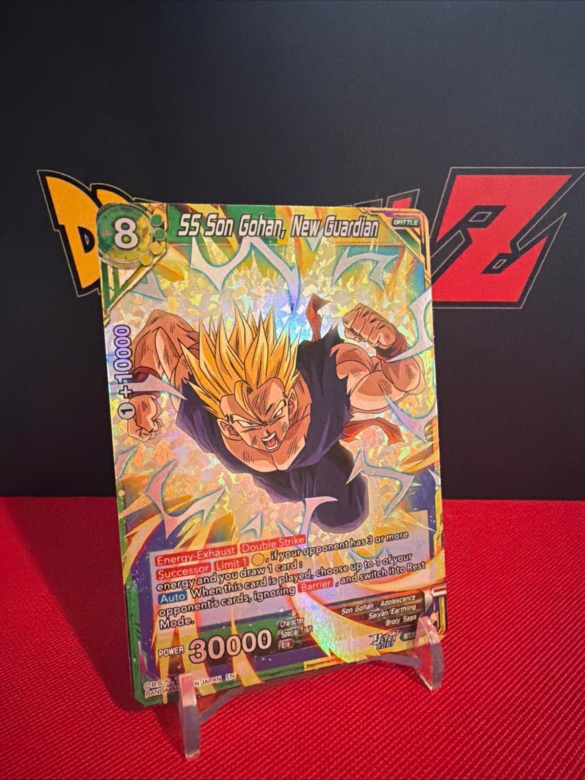 DBS BT30-137 SR SS Son Gohan, New Guardian Three Glorious Fighters Masters - Thumbnail 3