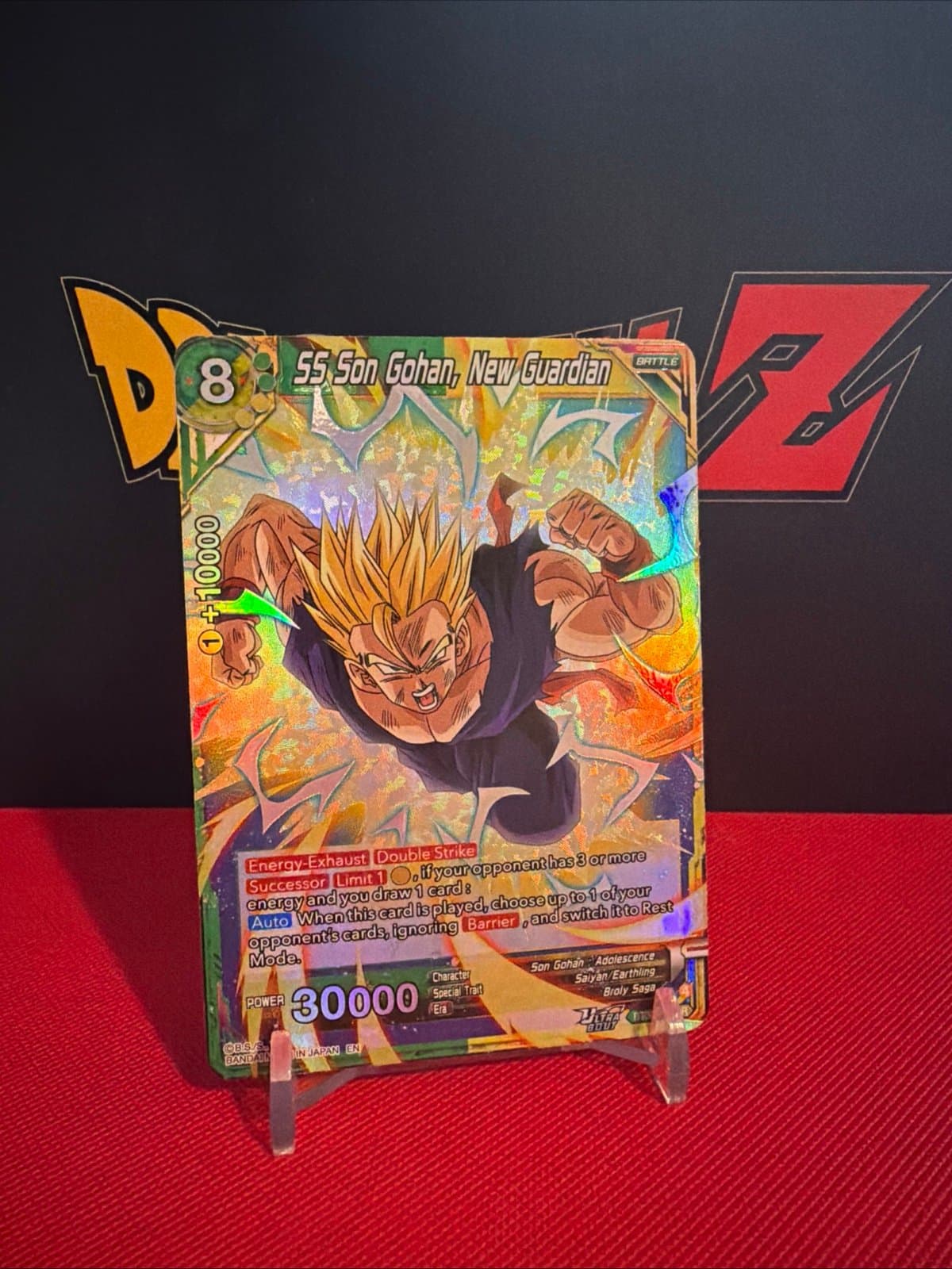 DBS BT30-137 SR SS Son Gohan, New Guardian Three Glorious Fighters Masters - Thumbnail 2