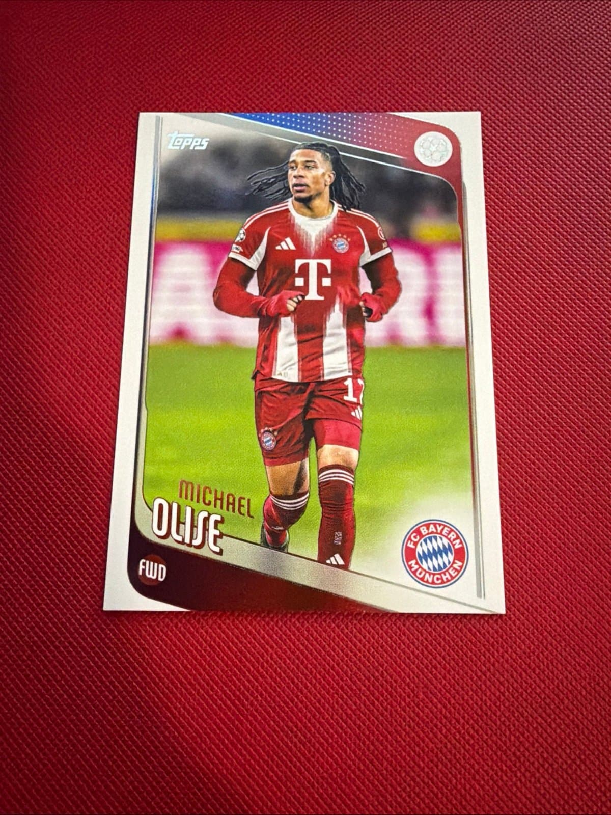 2025-26 Topps FLAGSHIP UEFA Club Competitions #4 Michael Olise, FC Bayern Münche - Image 1