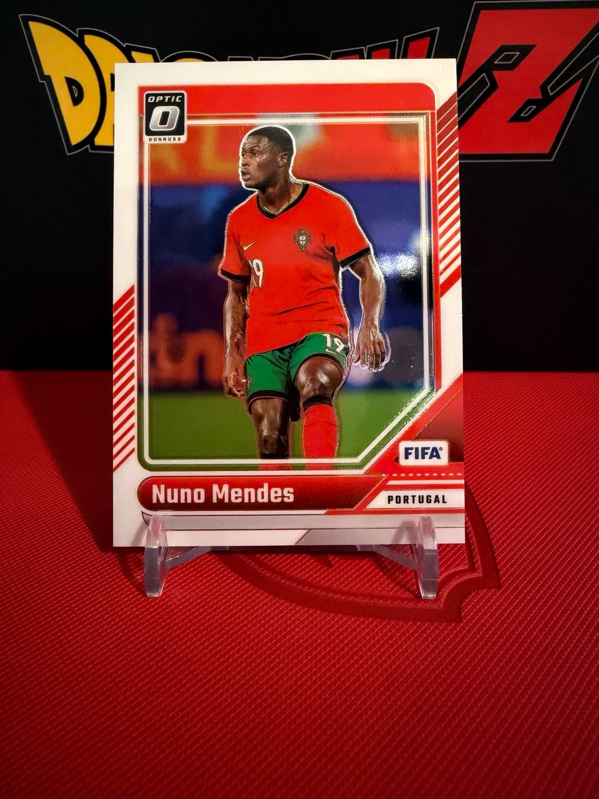 Panini Donruss FIFA Optic 2024-25 Nuno Mendes #128 Portugal Soccer Card - Thumbnail 2