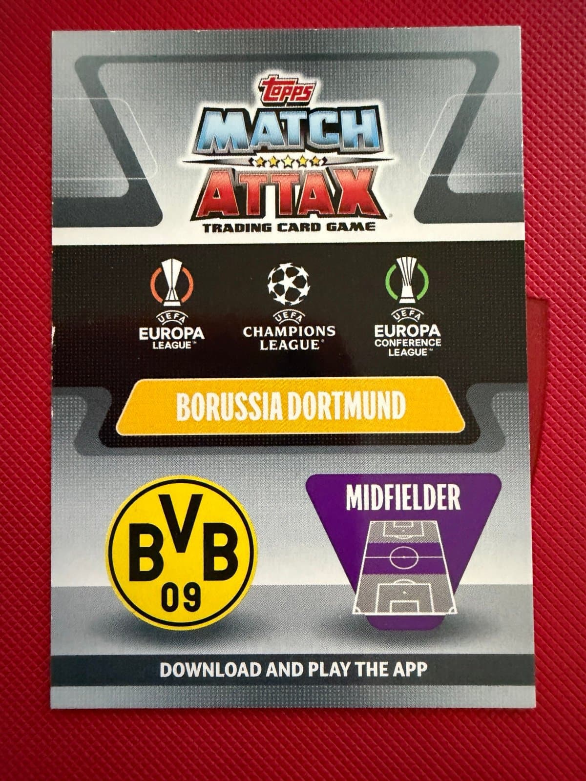 Jude Bellingham 2021 Topps Match Attax Stars of 2021 Borussia Dortmund #STA11 - Thumbnail 3