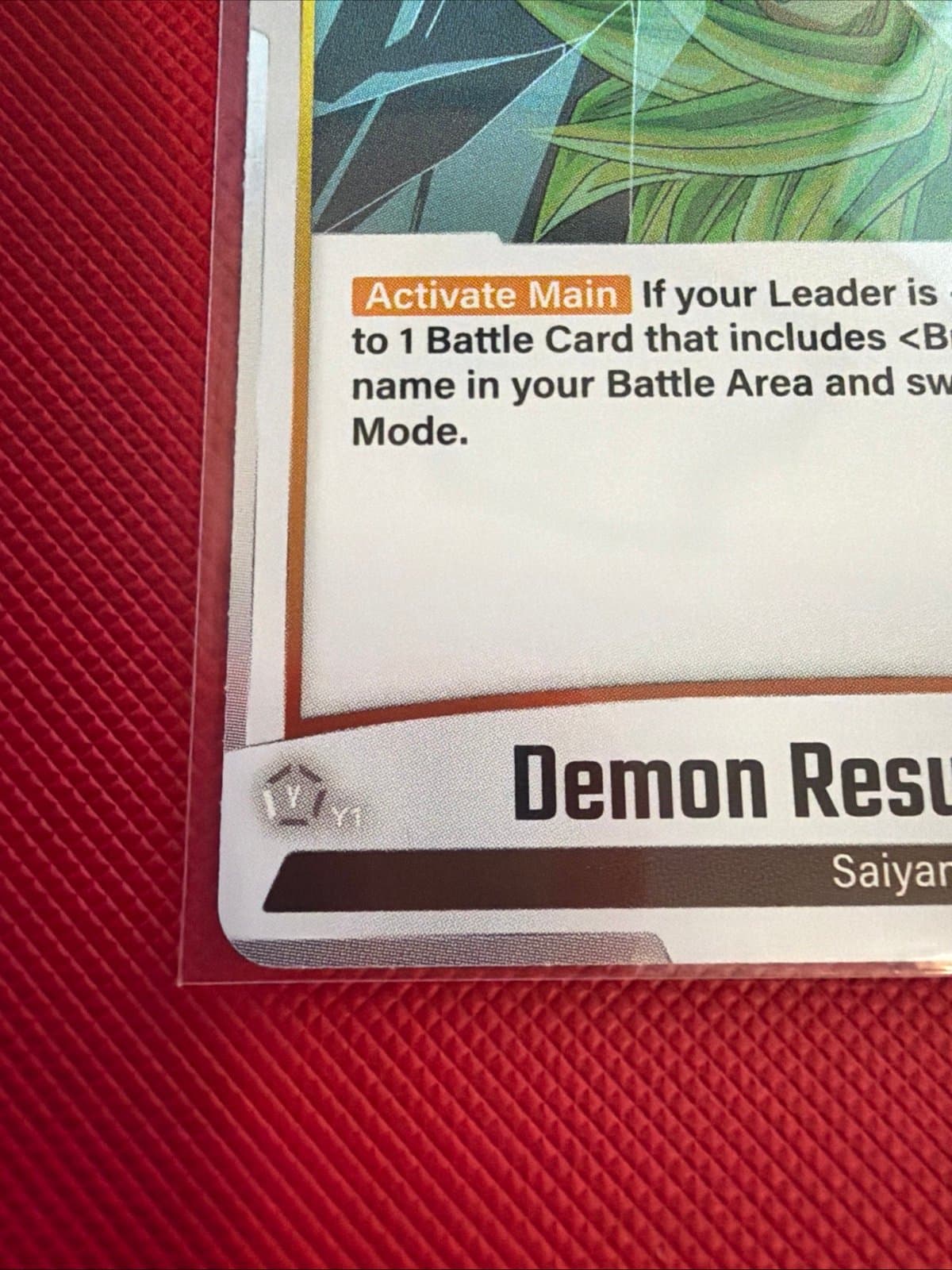 Dragon Ball Card Game Broly- Demon Resurrection FB08-095 FOIL - Thumbnail 2