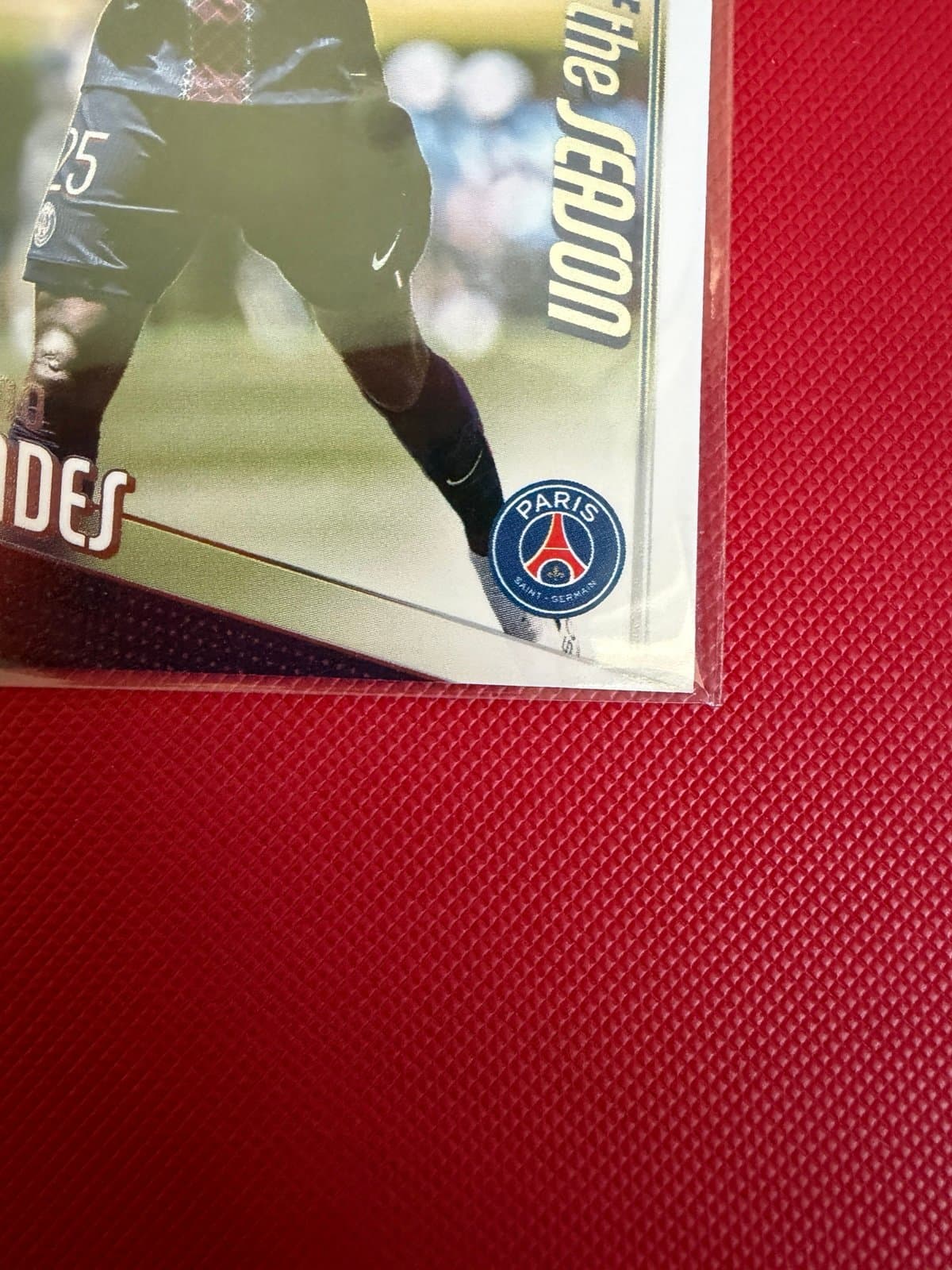 2025-26 Topps UCC- Nuno Mendes #69 UCL Team Of The Season PSG - Thumbnail 2