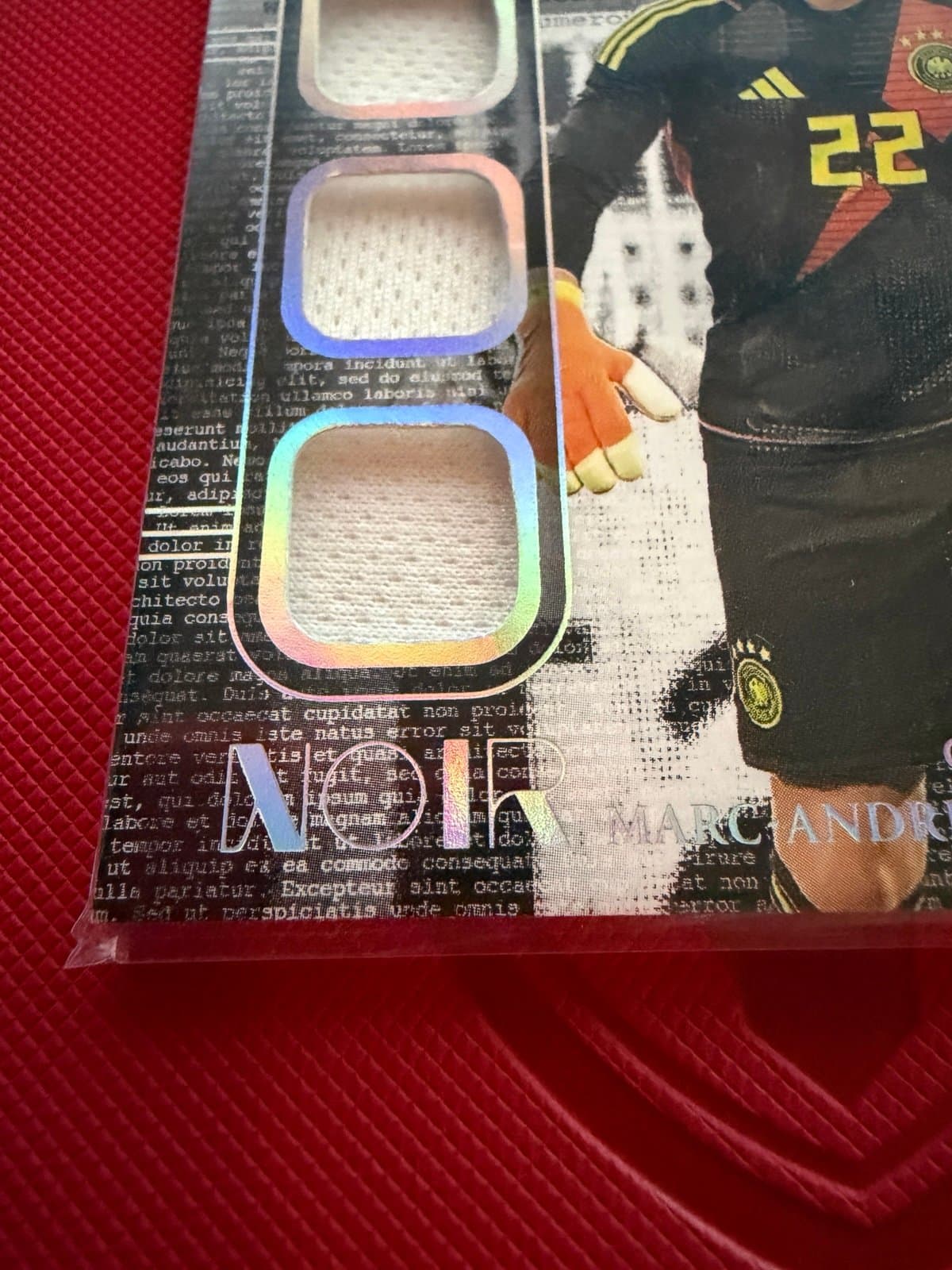 2024 Panini Noir Screenplay Jerseys /99 Marc-Andre ter Stegen #SJ-MTS - Thumbnail 2