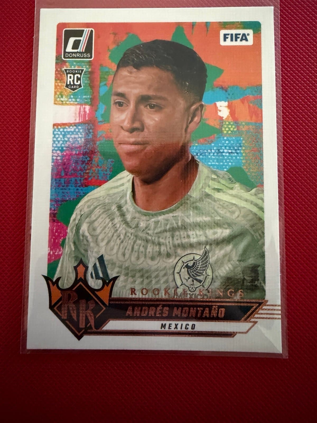 2024-25 Donruss Soccer Rookie Kings #23 Andres Montano, Mexico Rokie Card