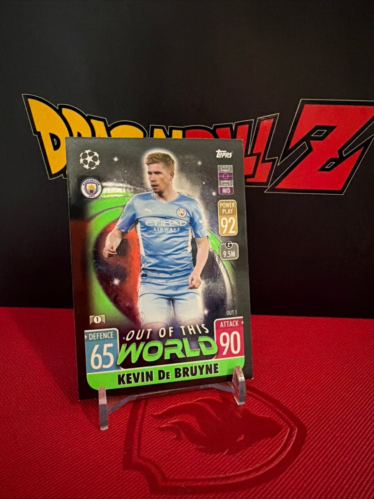 2021-22 Topps Match Attax UCL Extra - Out of this World Kevin De Bruyne #OUT 1 - Image 1