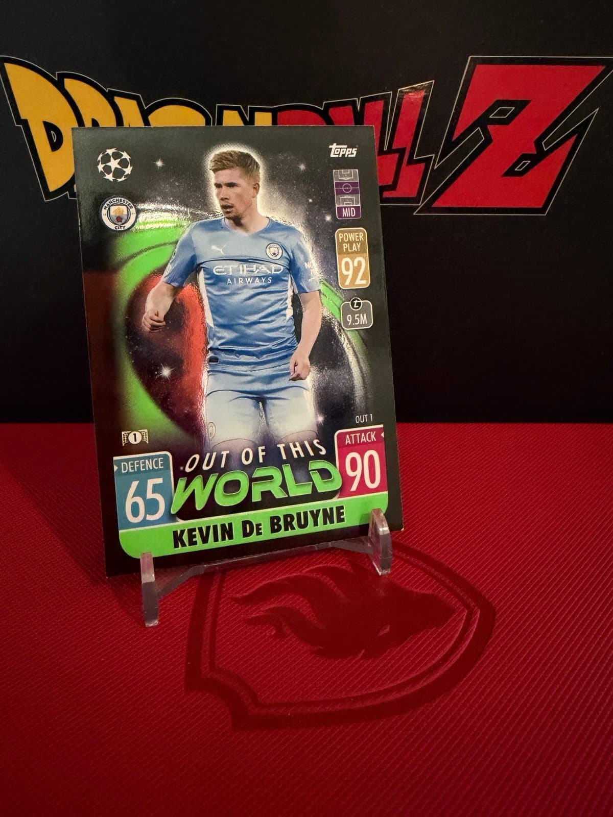 2021-22 Topps Match Attax UCL Extra - Out of this World Kevin De Bruyne #OUT 1 - Thumbnail 2