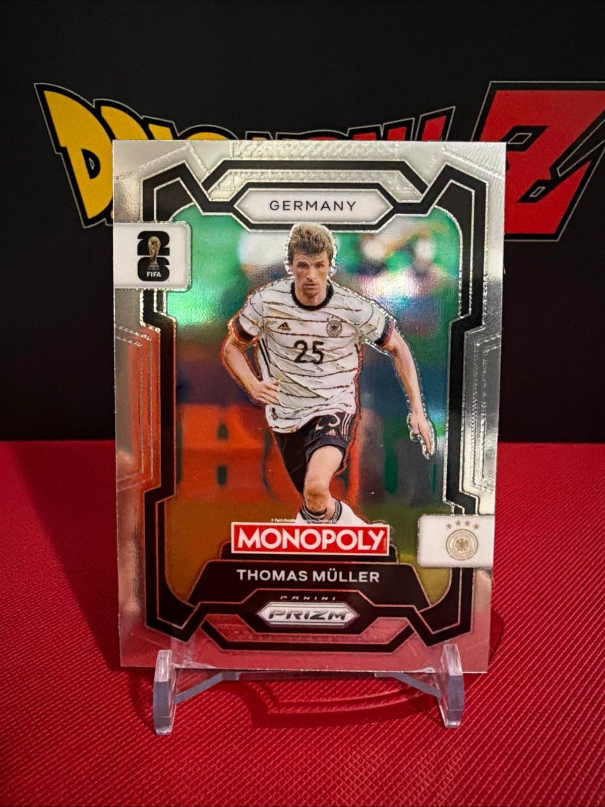 2026 Prizm Monopoly FIFA World Cup Soccer Thomas Muller #59 Germany - Thumbnail 3