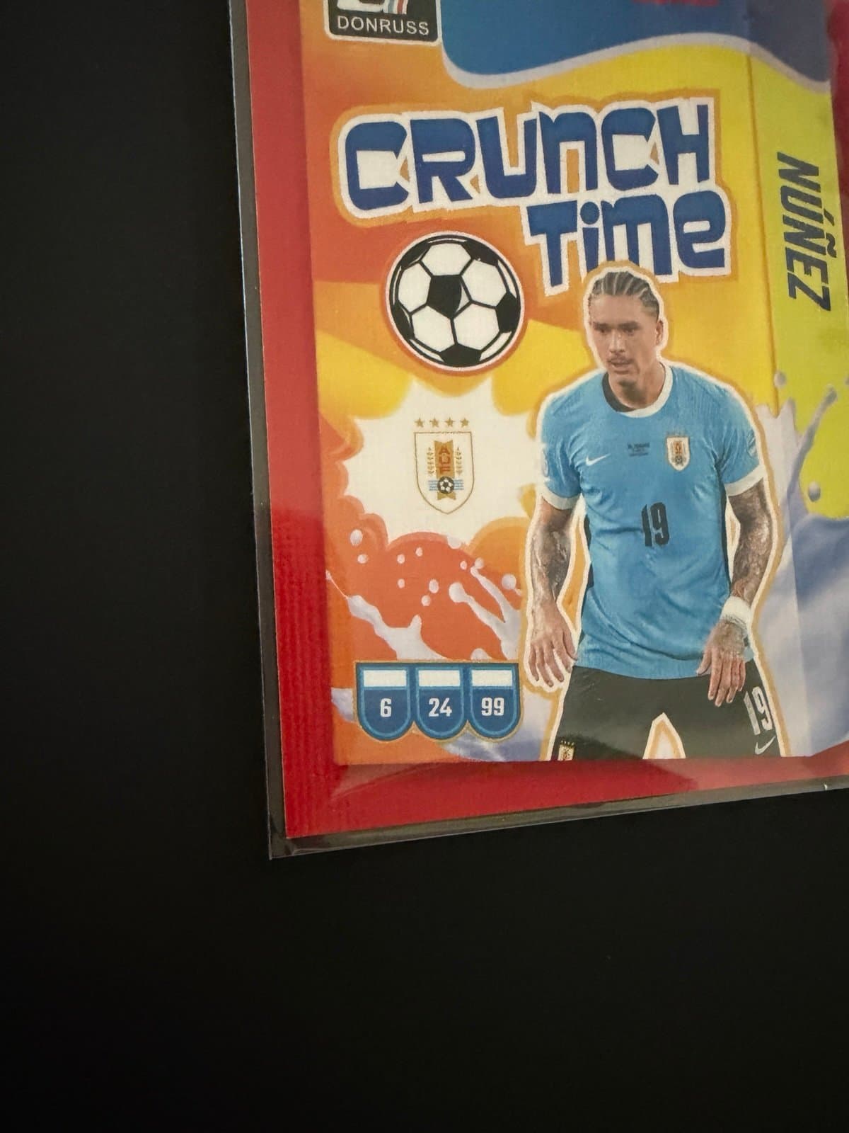 2024-25 Panini Donruss FIFA Crunch Time Red Darwin Nunez #3 - Thumbnail 3