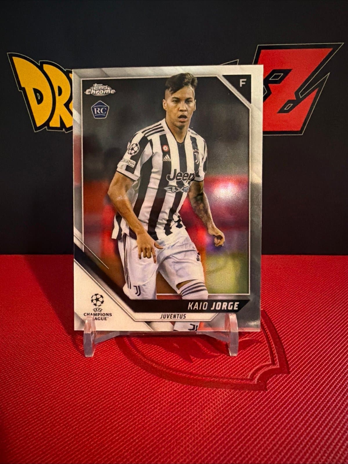 2022 Topps UEFA Champions League Kaio Jorge Rookie Juventus #196 - Image 1