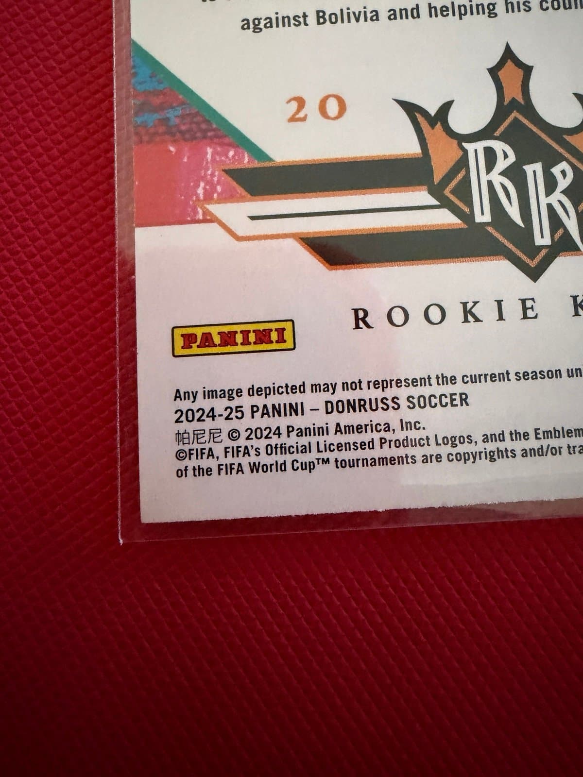 2024-25 Donruss Soccer Rookie Kings #23 Andres Montano, Mexico Rokie Card - Thumbnail 8