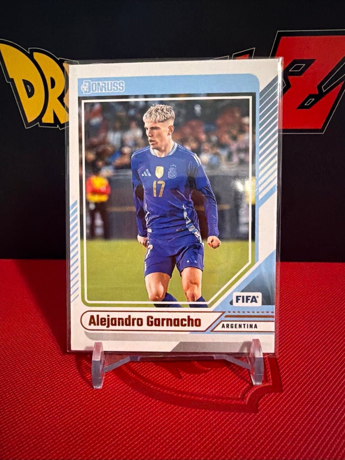 ALEJANDRO GARNACHO 2024-25 Panini Donruss Soccer #77 FIFA Argentina - Image 1