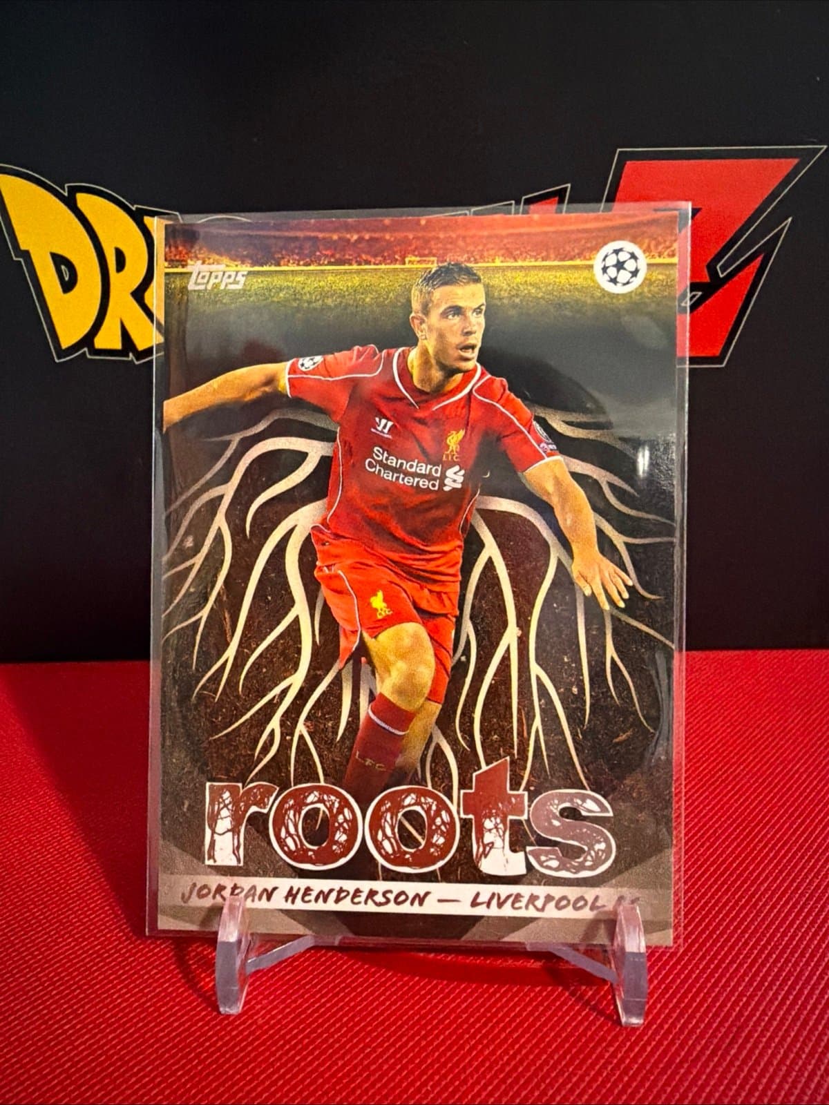 Jordan Henderson 2025-26 Topps UEFA Club Competitors Roots Insert #RT-9 - Thumbnail 3