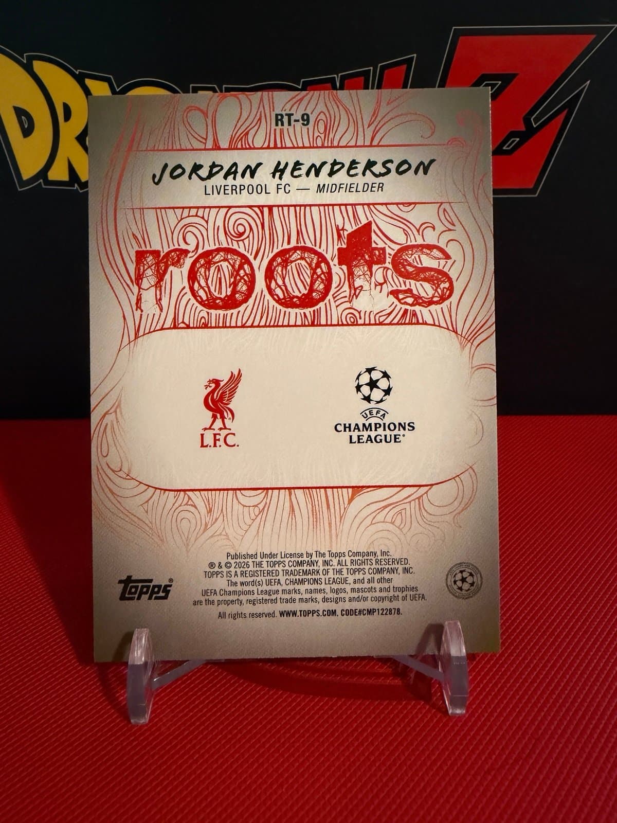 Jordan Henderson 2025-26 Topps UEFA Club Competitors Roots Insert #RT-9 - Thumbnail 4