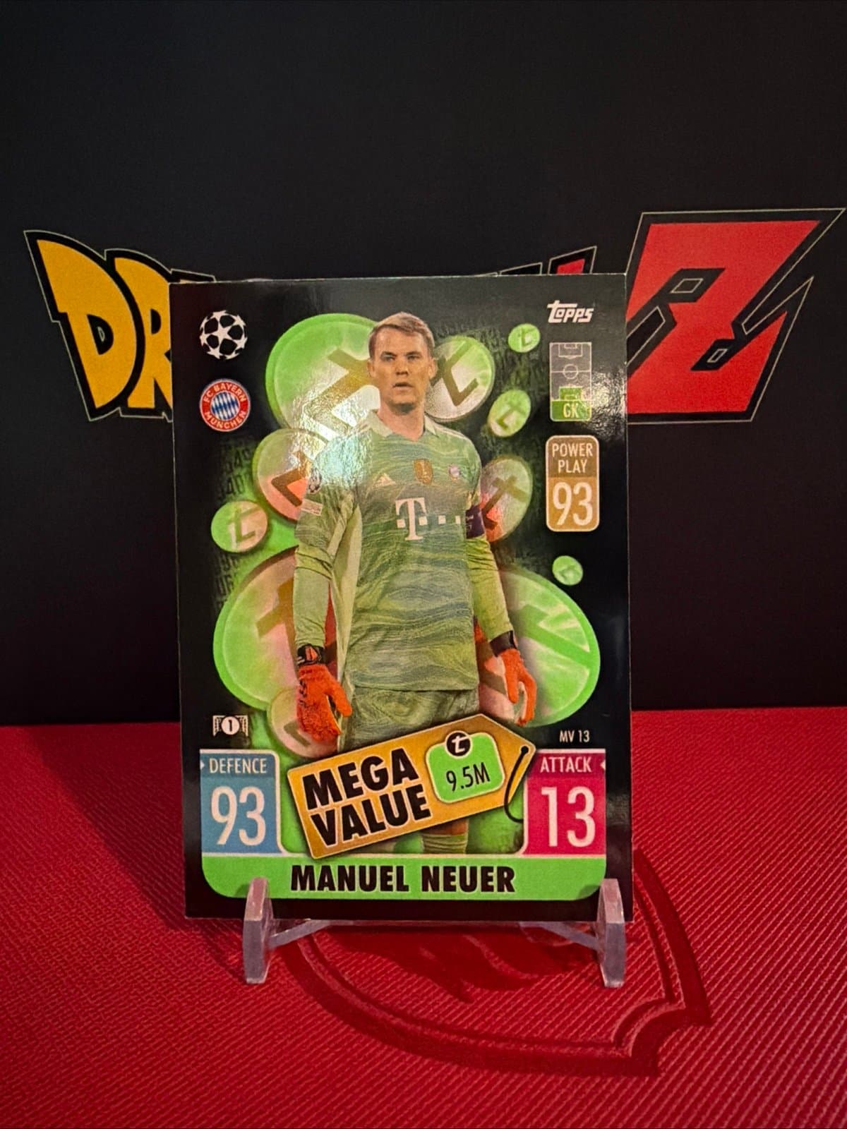 2021-22 Topps Match Attax - Mega Value Manuel Neuer #MV13 Bayern Munich Germany - Image 1