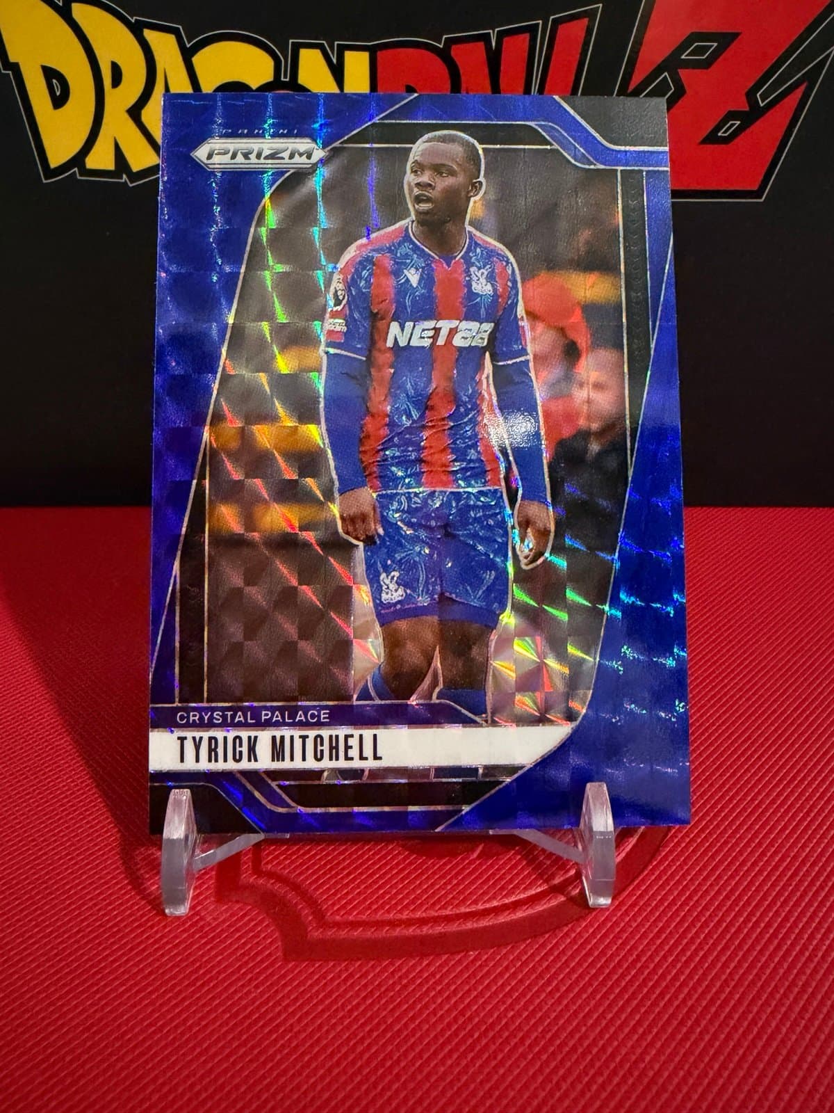 Tyrick Mitchell 2024-25 Panini Prizm Premier League Blue Ice Prizm #158 - Image 1