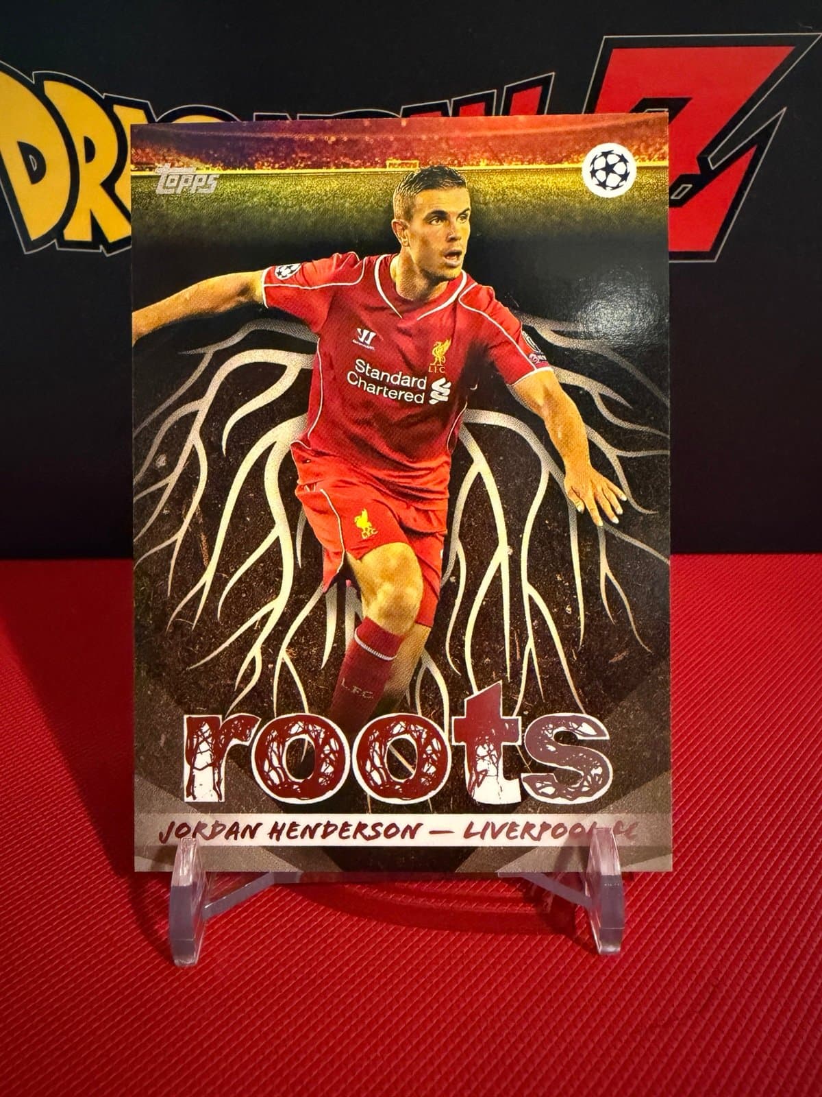 Jordan Henderson 2025-26 Topps UEFA Club Competitors Roots Insert #RT-9 - Thumbnail 2
