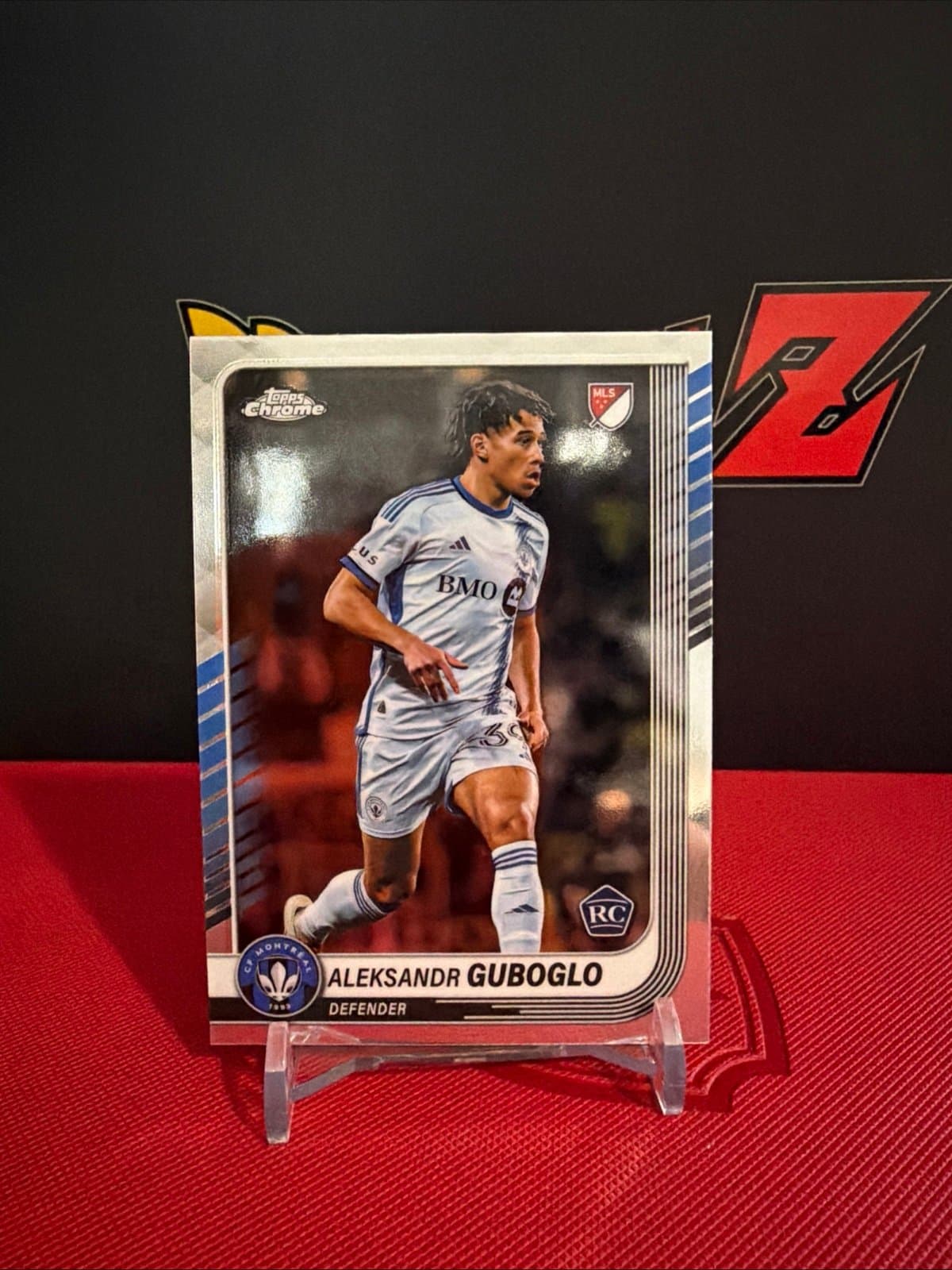 2025 Topps Chrome MLS - Aleksandr Guboglo #32 White Lava Refractor RC