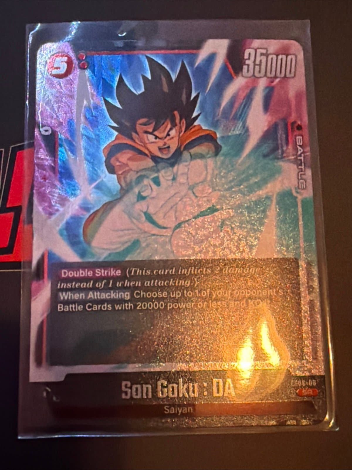 Dragon Ball Super Card Game Fusion World: Son Goku FS08-06 - Image 1
