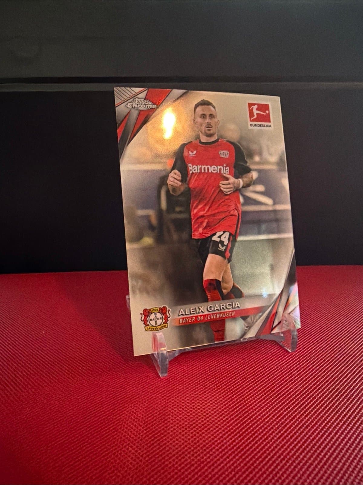 Chrome Bundesliga- Aleix Garcia #64 - Bayer 04 Leverkusen - Image 1