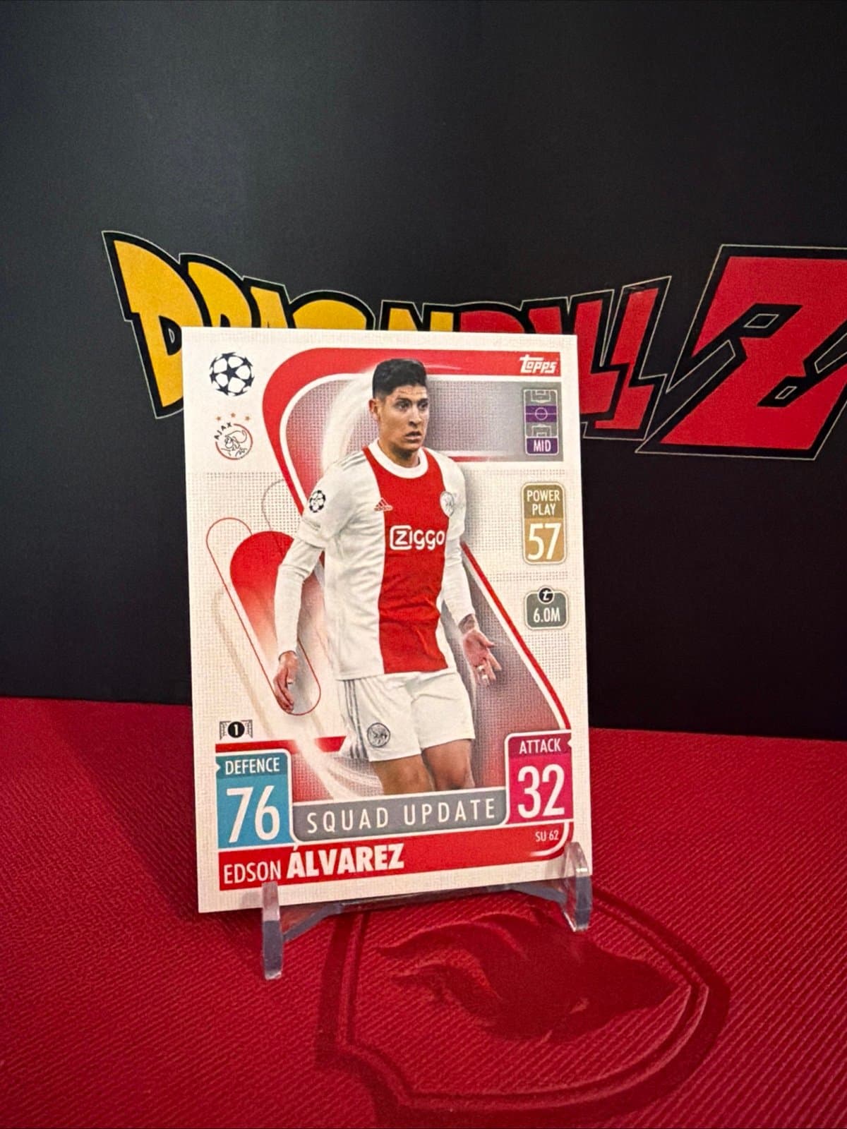 2021-22 Topps Match Attax Champions & Europa - Squad Update #SU62 Edson Álvarez
