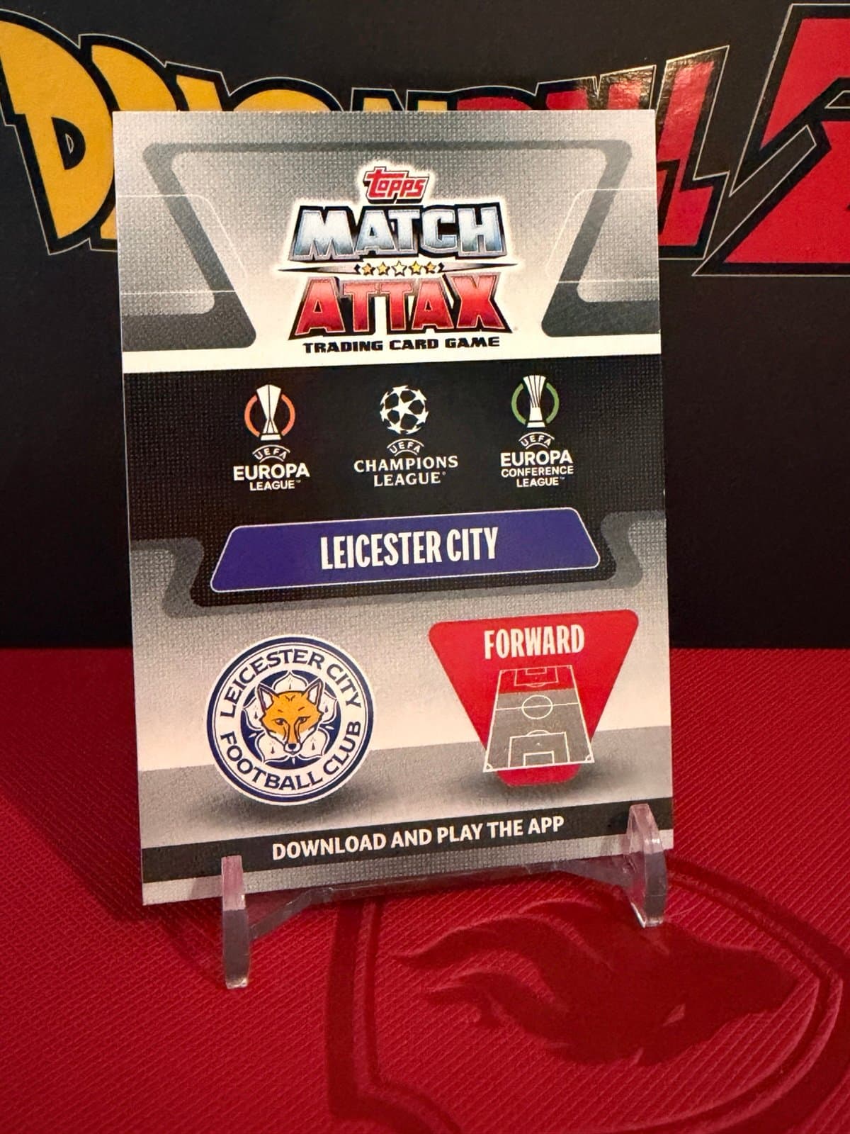 2021-22 Topps Match Attax Champions Jamie Vardy OUT OF THIS WORLD Out 5 - Thumbnail 3