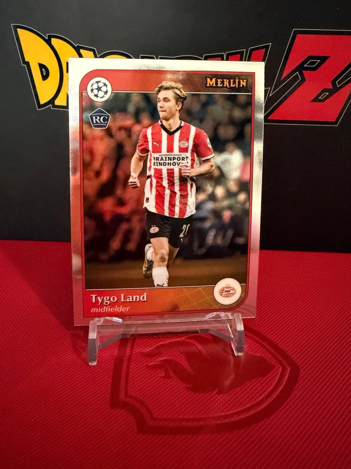 2024-25 Topps Merlin Uefa Club Competitions - Tygo Land #88 (RC) - Thumbnail 2