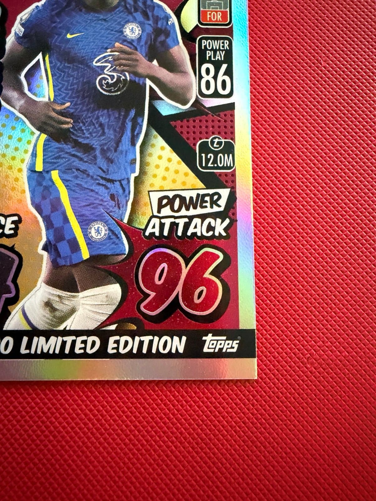 2021-22 Topps Match Attax Hero LE #PA1 Romelu Lukaku - Chelsea FC - Thumbnail 2