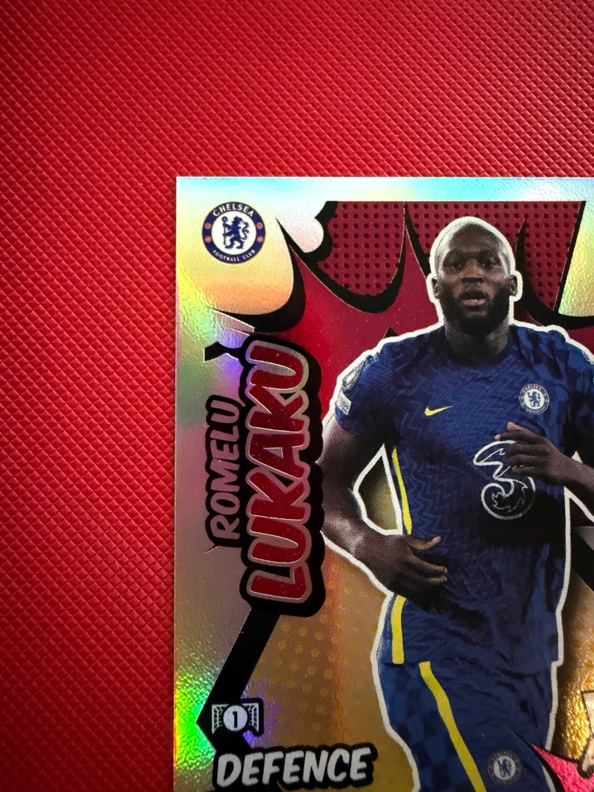 2021-22 Topps Match Attax Hero LE #PA1 Romelu Lukaku - Chelsea FC - Thumbnail 4