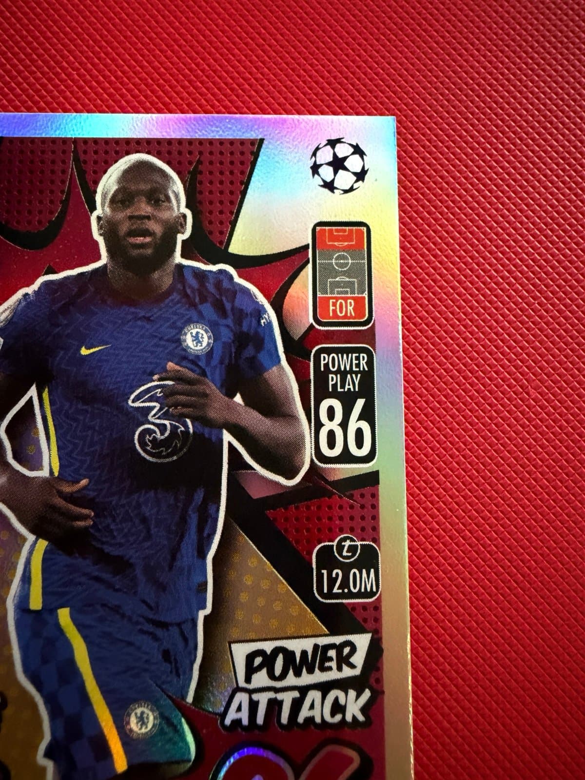 2021-22 Topps Match Attax Hero LE #PA1 Romelu Lukaku - Chelsea FC - Thumbnail 5