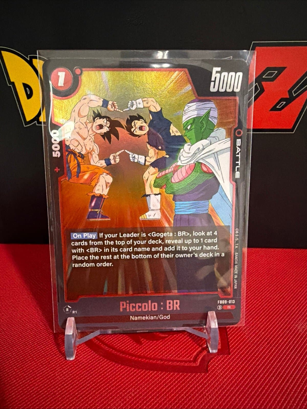 Piccolo BR R FB09-013 Dual Evolution Dragon Ball Fusion World - Thumbnail 2