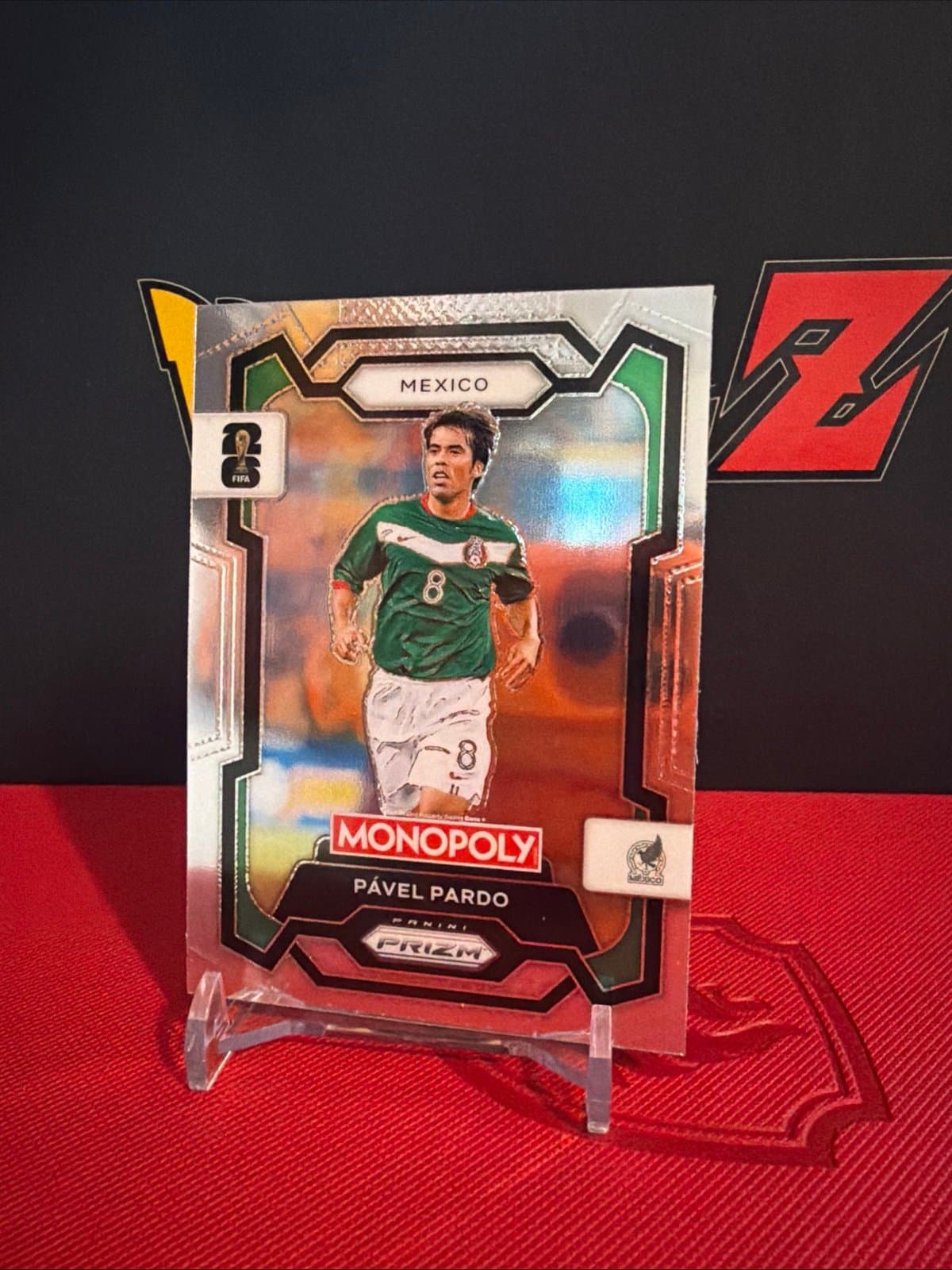 Pavel Pardo 2026 Panini Prizm Monopoly FIFA World Cup #54 Base Mexico - Thumbnail 3
