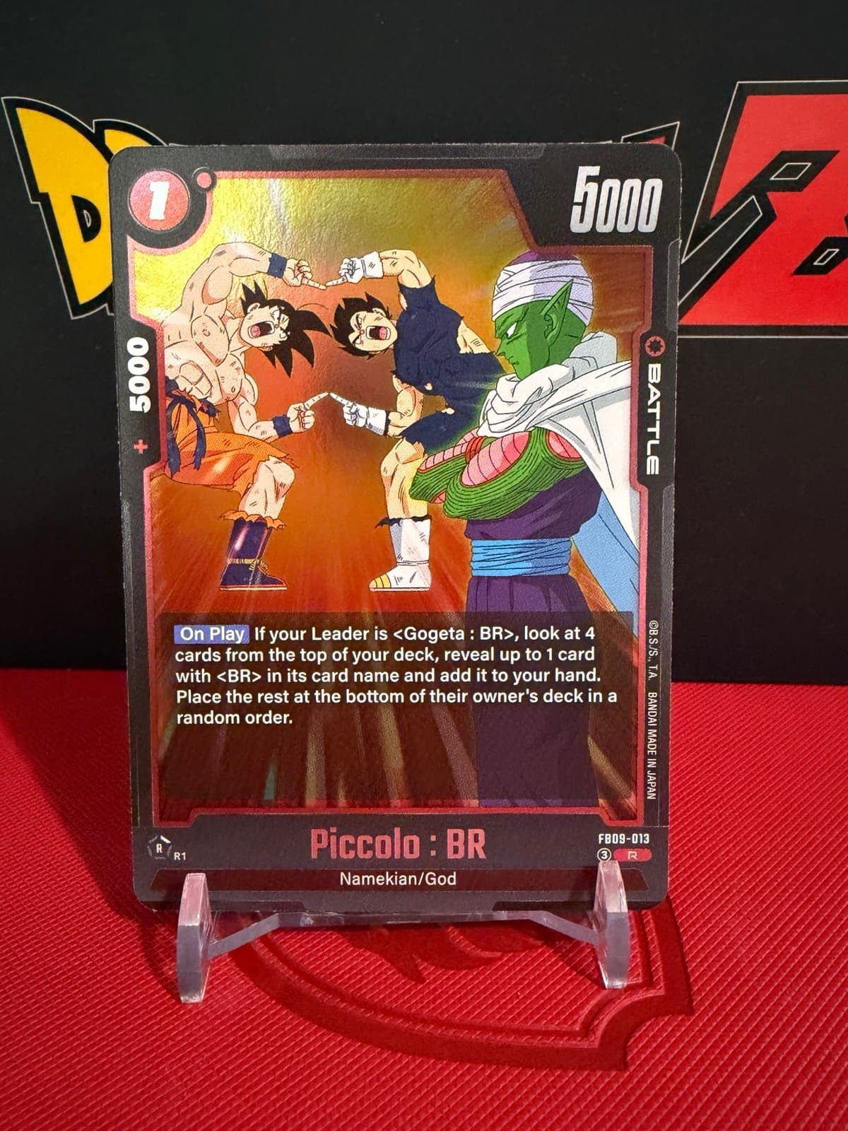 Piccolo BR R FB09-013 Dual Evolution Dragon Ball Fusion World - Image 1