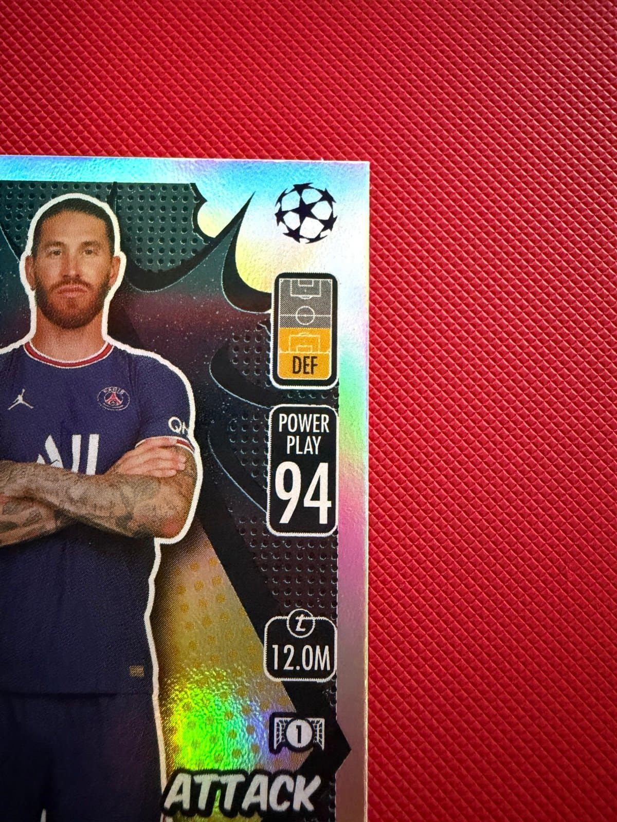 2021-22 Topps Match Attax UEFA Sergio Ramos Hero Limited Edition - Thumbnail 5