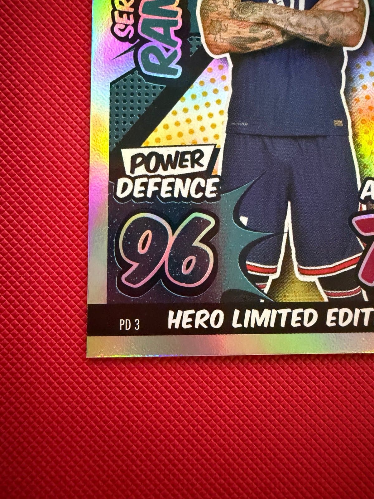 2021-22 Topps Match Attax UEFA Sergio Ramos Hero Limited Edition - Thumbnail 2