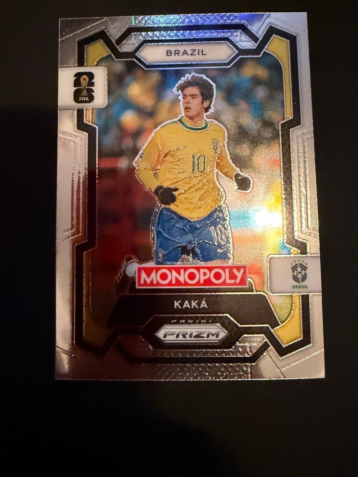 Kaka 2026 Panini Prizm Monopoly FIFA World Cup #16 Base Brazil - Image 1